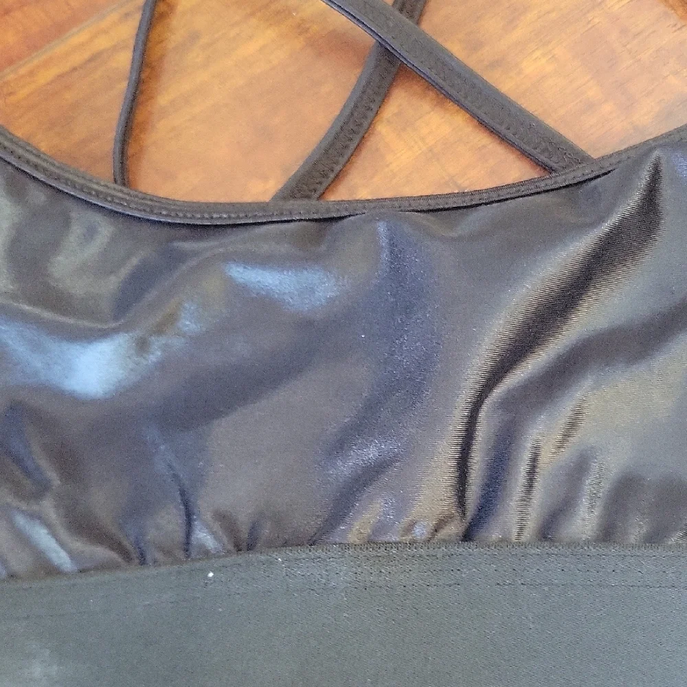 Noli Glossy Black Activewear Set - Picture 4 of 5